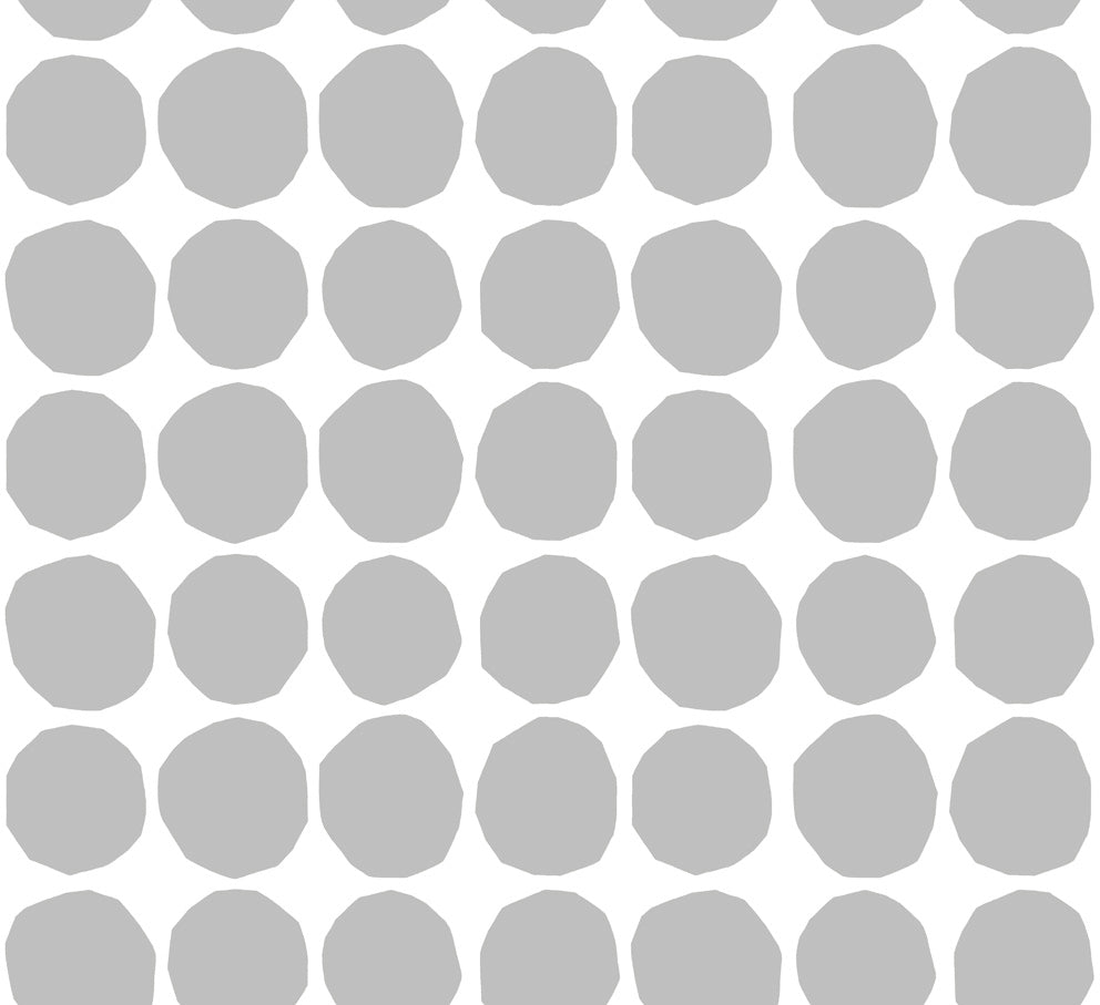 Marimekko Marimekko Vol. 5 Pienet Kivet Illustration Contemporary Grey Satin - 23380X