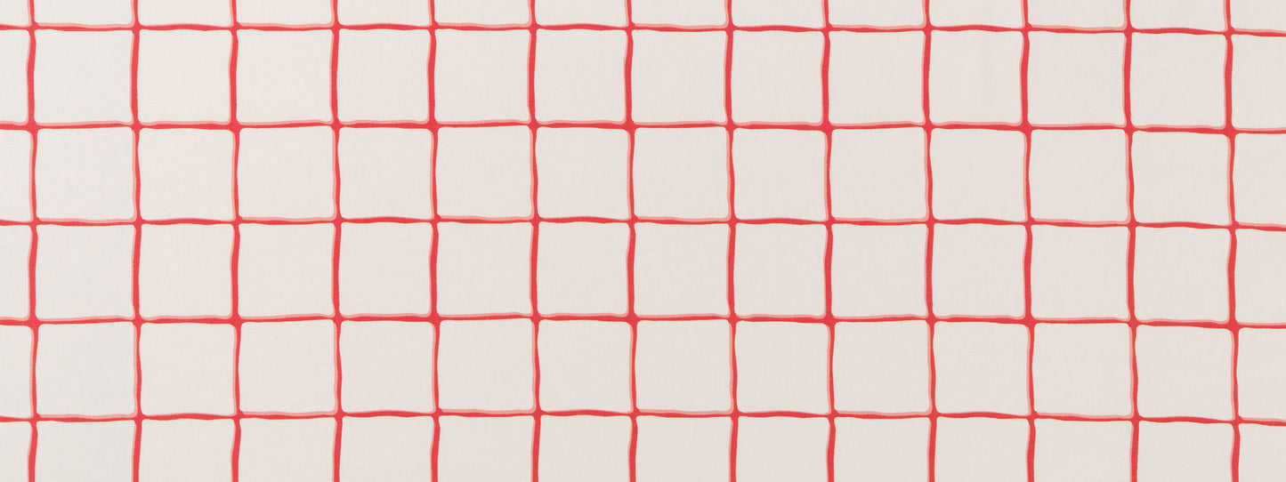 Robert Allen @ Home Painted Check | Poppy Multipurpose - 235399