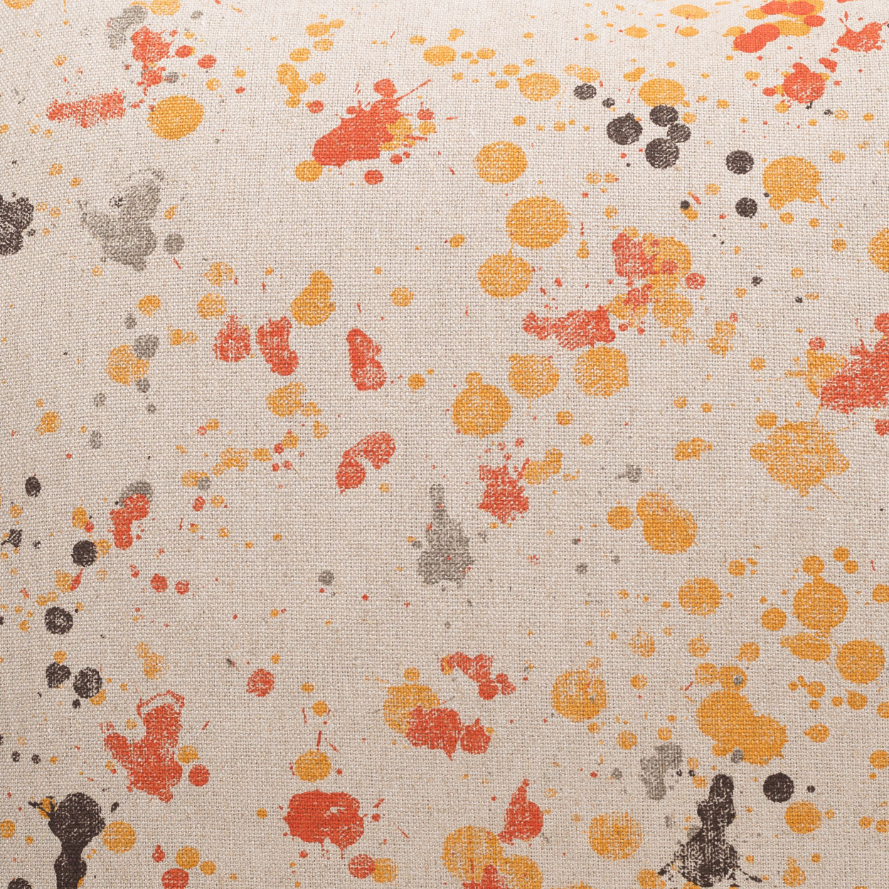D.V. KAP HOME 2397-O-YARD Dropcloth Fabric - Orange Modern, Abstract Orange - Dropcloth