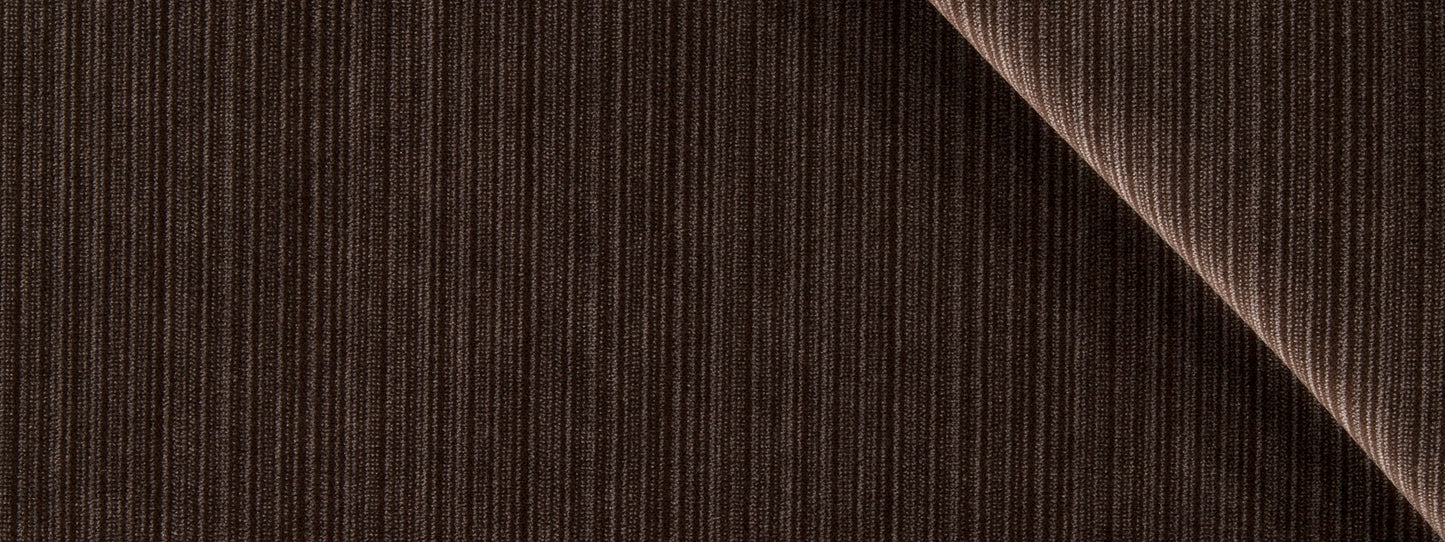 Robert Allen Contract Plush Strie | Espresso Upholstery - 240594