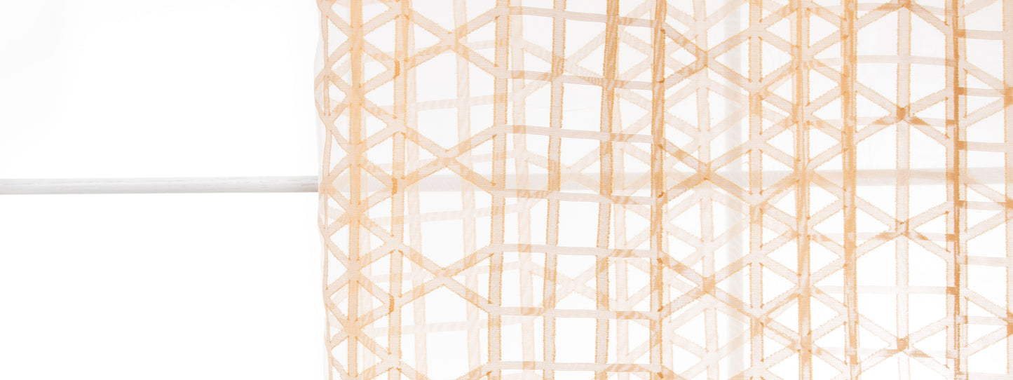 Robert Allen Contract Triangle Grid | Marigold Drapery - 240882