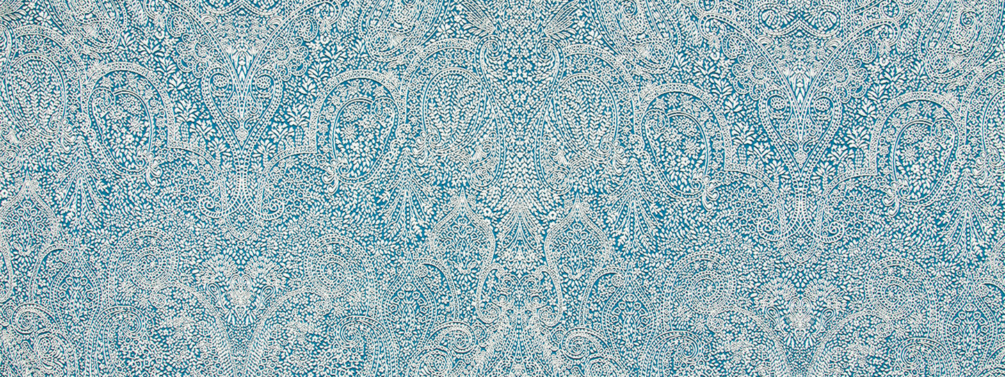 Robert Allen Ring In | Calypso Blue Upholstery - 241027