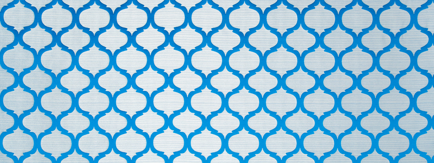 Beacon Hill Carnaval Tile | Island Blue Drapery - 241996