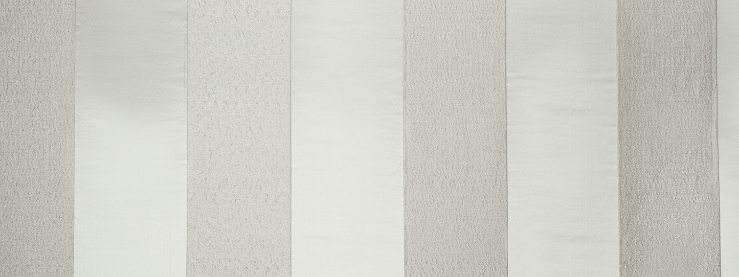 Beacon Hill Ember Stripe | Platinum Drapery - 242034
