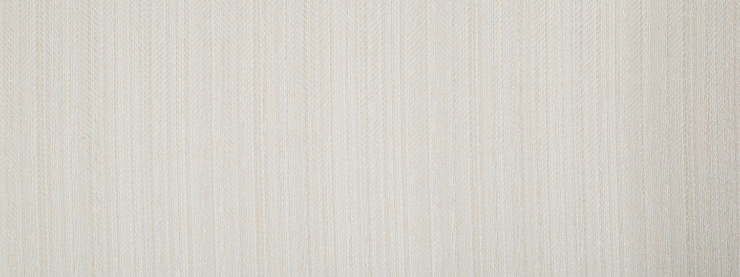 Beige textured upholstery fabric with subtle vertical ribbing, a soft, neutral color.