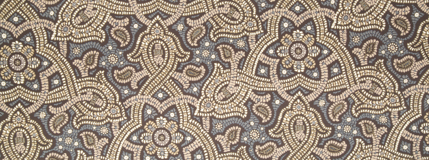 Beacon Hill Samba Paisley | Bear Brown Drapery - 242343