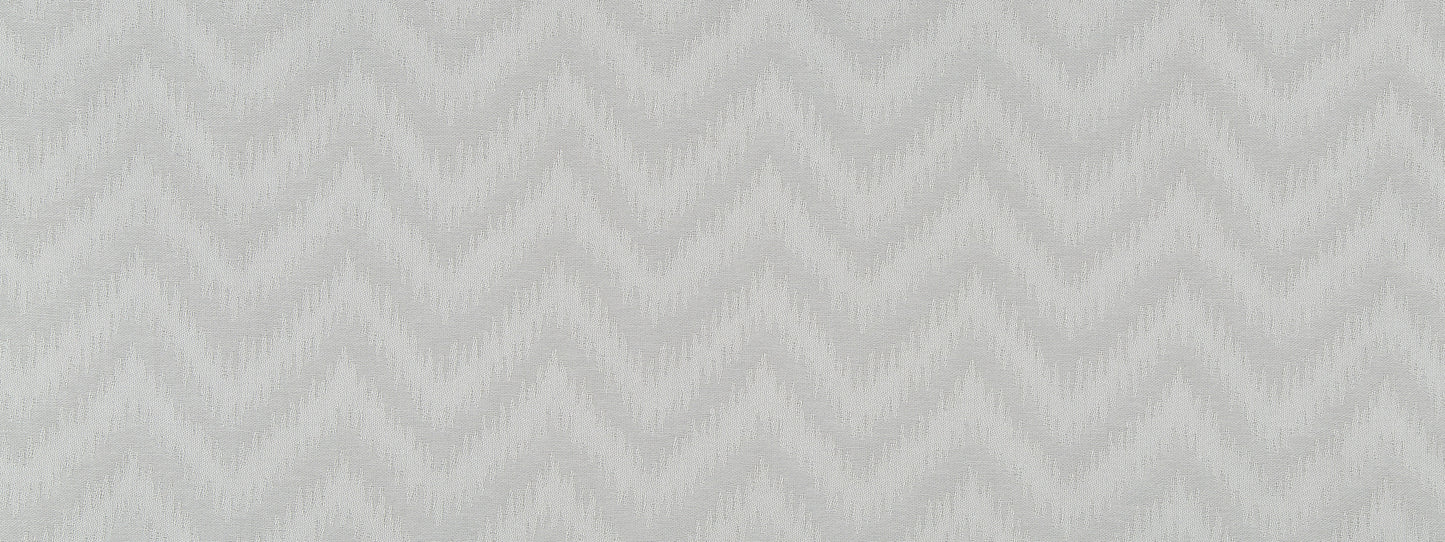 Light gray nickel wave-pattern fabric with subtle texture.