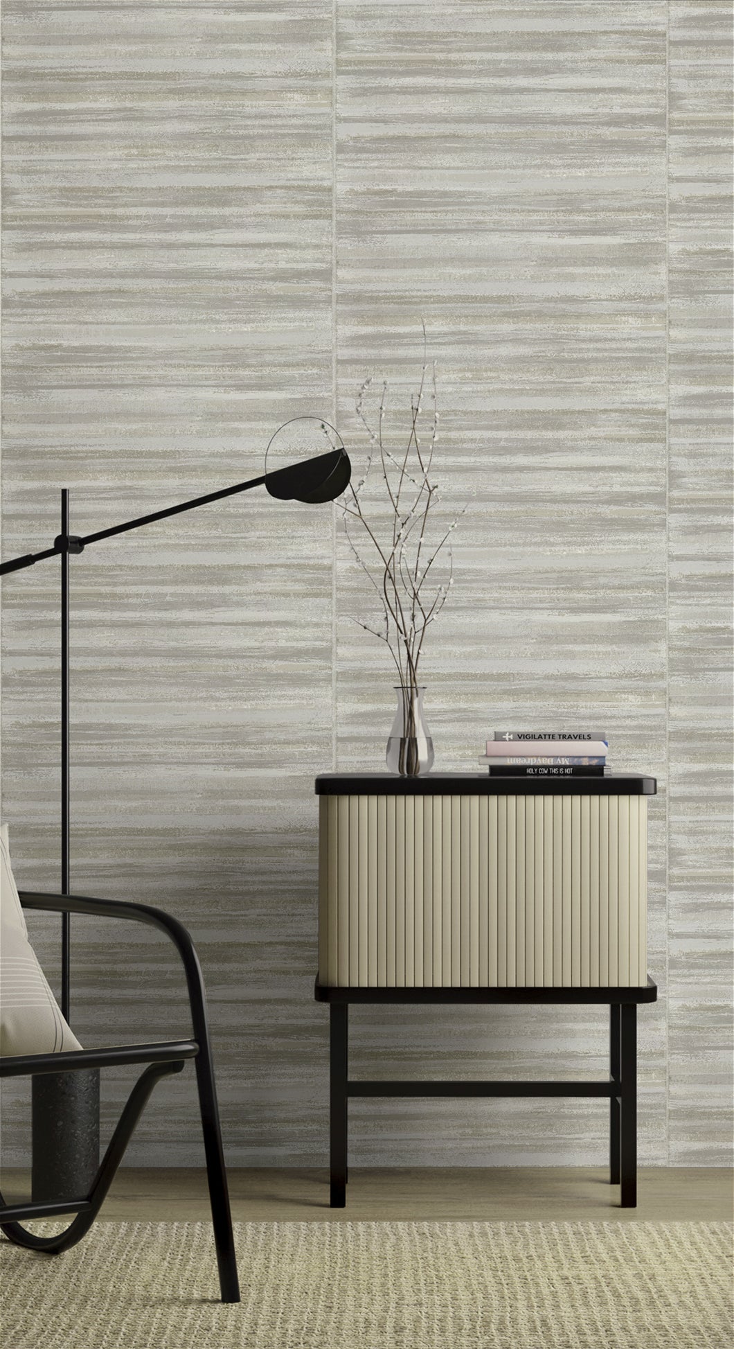 GALERIE WALLCOVERINGS Italian Style Silver - Grey - 24462