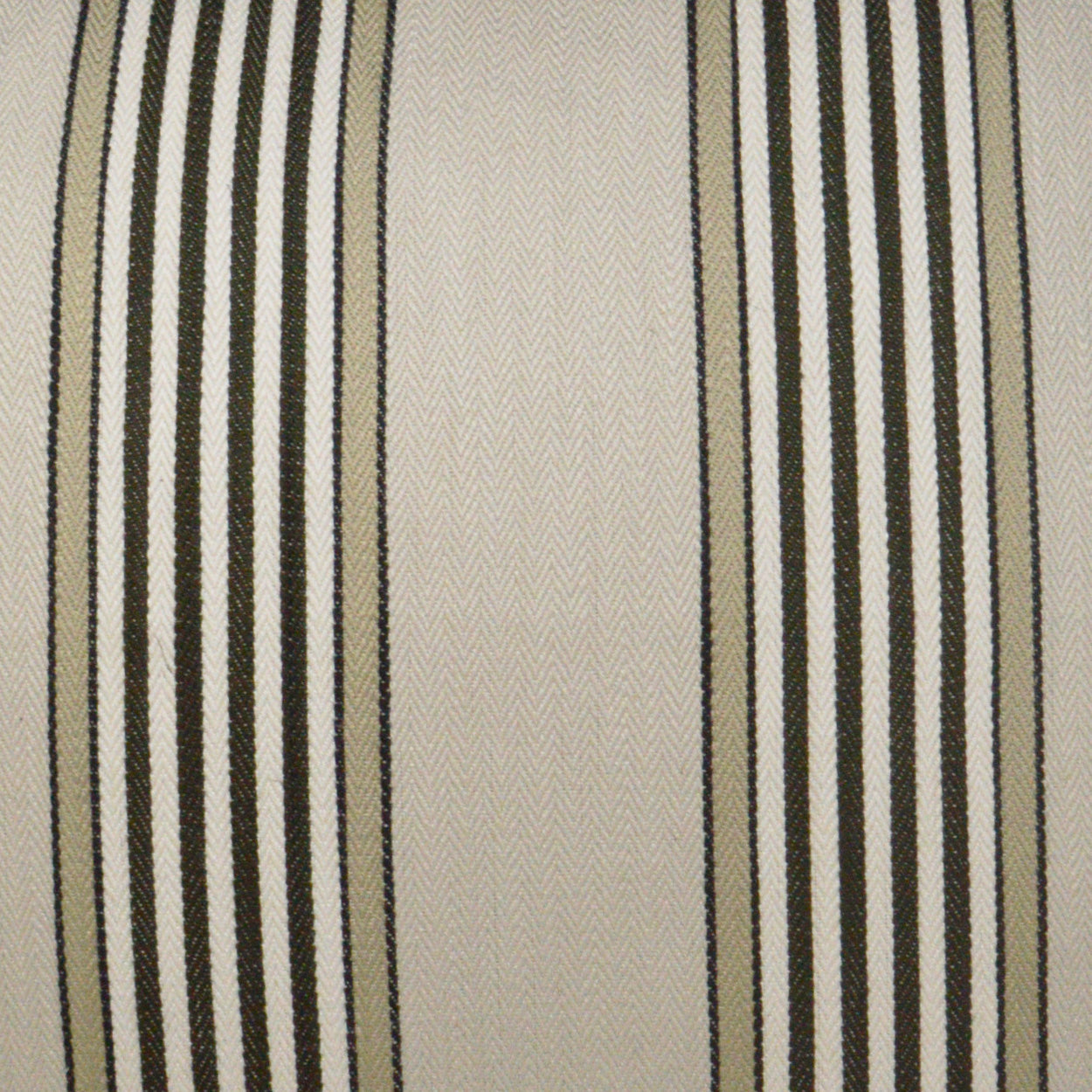 D.V. KAP HOME 24" x 24" Pennington Pillow - Charcoal Stripes - 2447-C-2424