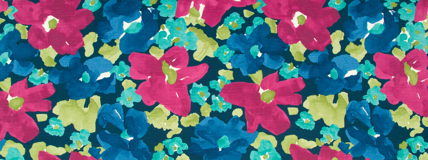 Robert Allen @ Home Evanthey Flora | Fuchsia Multipurpose - 246359