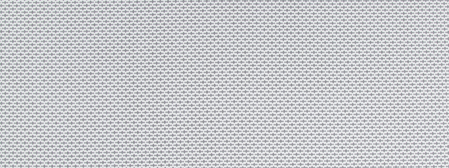 Close-up of light gray woven fabric texture with a subtle heather pattern, suitable for upholstery or apparel.