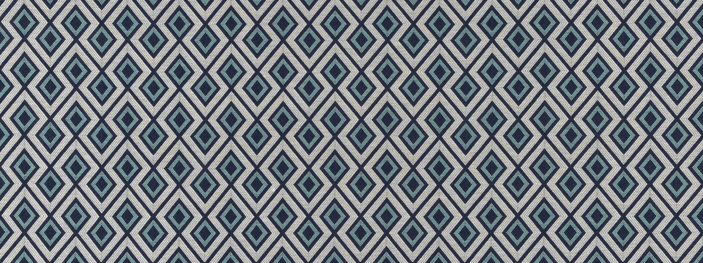 Robert Allen Purton Pike | Batik Blue Upholstery - 247219