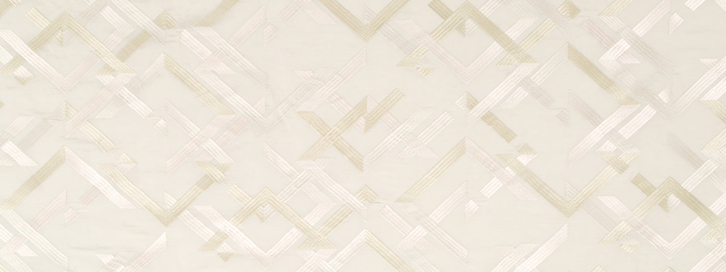 Beacon Hill Abstract Fret | Travertine Drapery - 247706
