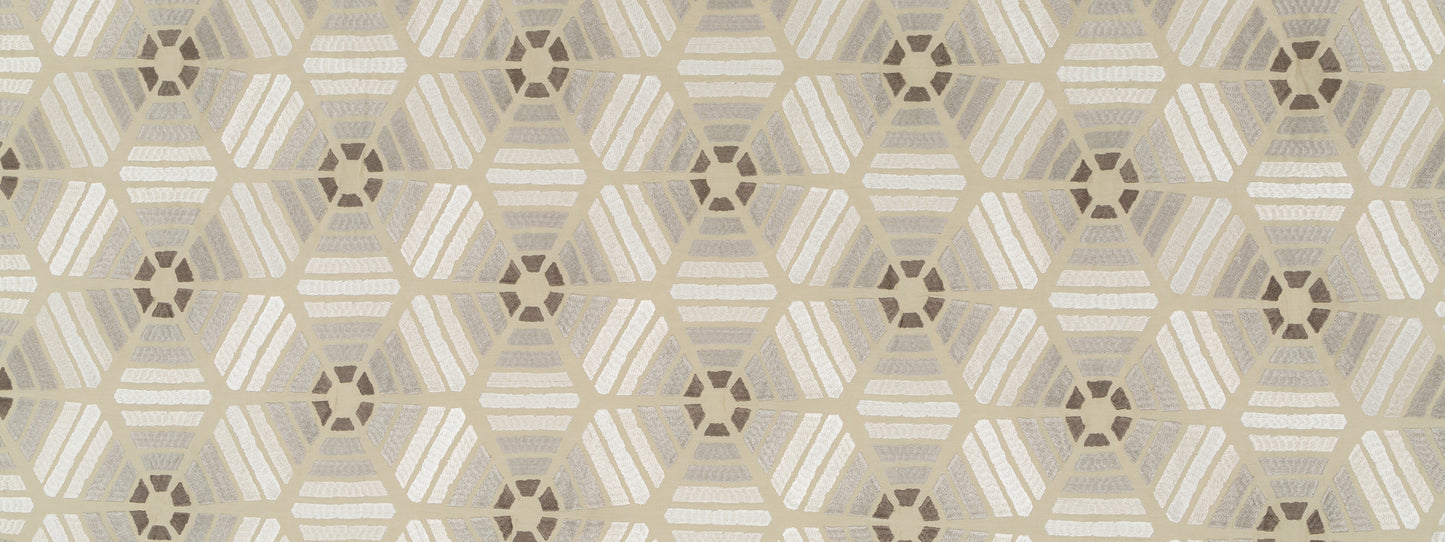 Beacon Hill Kaleidoscope | Travertine Drapery - 247890