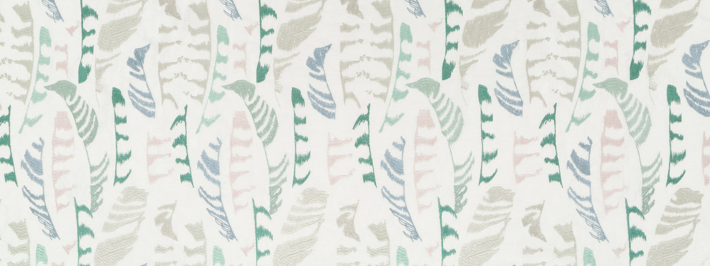 Beacon Hill Plume Stitch | Surf Drapery - 247898