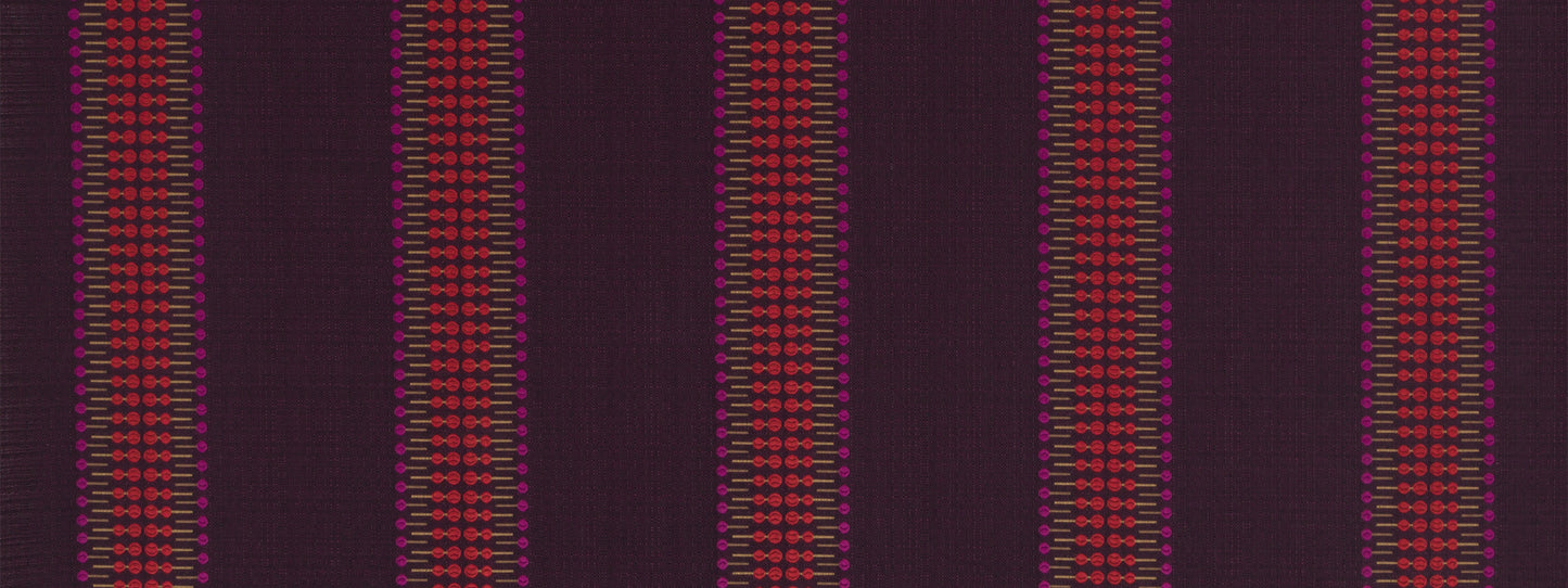 Robert Allen Contract Lolli Stripe | Orchid Upholstery - 251264