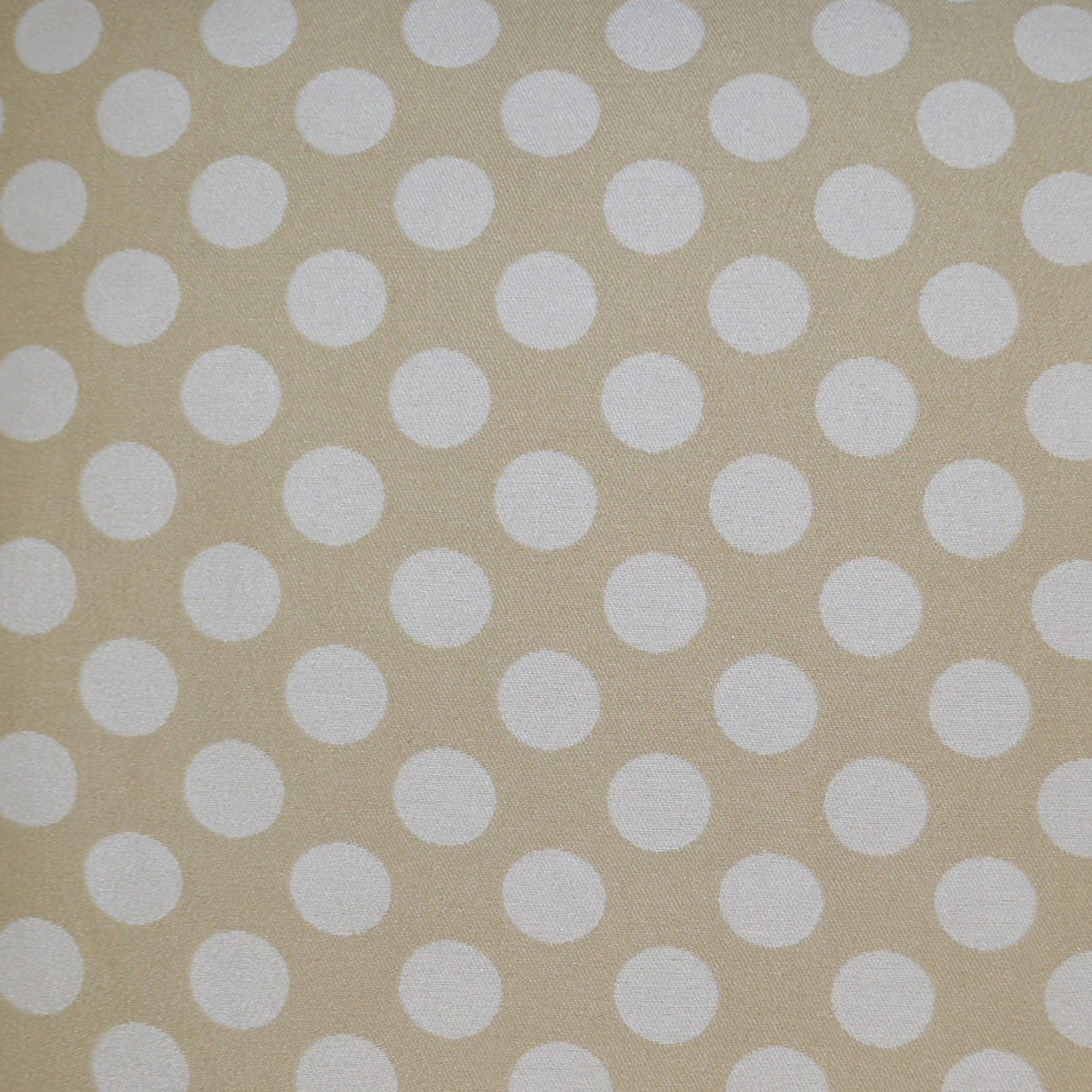 D.V. KAP HOME 24" x 24" Polka Dots Pillow - Cream Traditional, Circular - Dots - 2515-C-2424