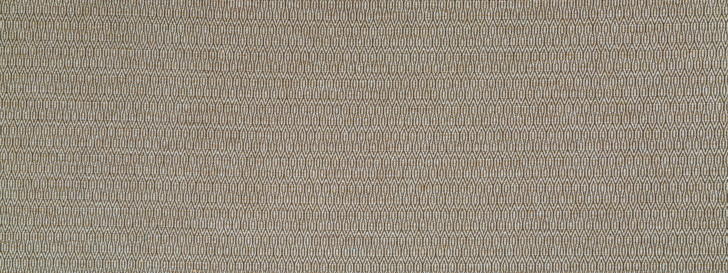 Beige woven fabric texture with fine horizontal threads and subtle diagonal weaves, soft neutral material.