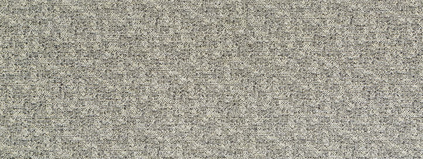 Beige and gray speckled woven tweed fabric texture, suitable for upholstery or apparel.