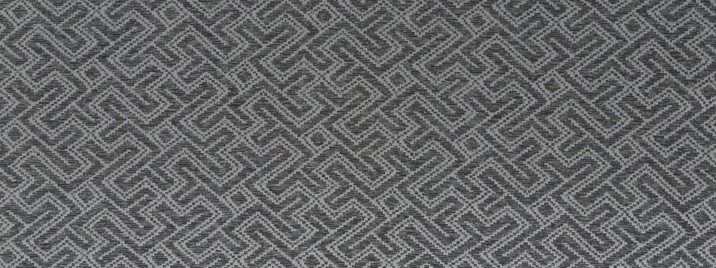 Robert Allen Contract Mitered Maze | Onyx Upholstery - 253552
