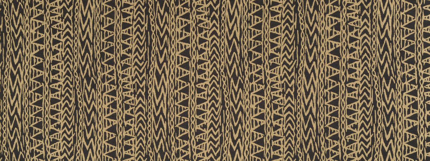 Robert Allen Contract Carved Glyphs | Onyx Upholstery - 253580