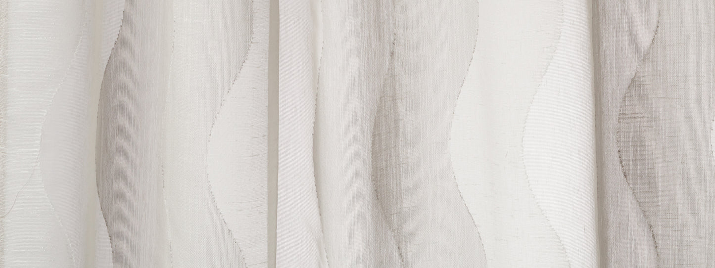 Robert Allen Contract Sheer Dream | Slate Drapery - 254065