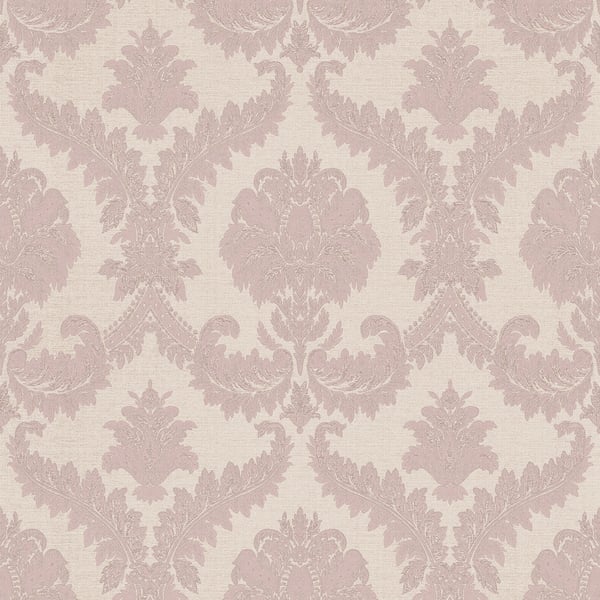 Galerie Wallcoverings Cottage Chic Damasco Imperiale Galerie Wallcoverings Pink - 25724