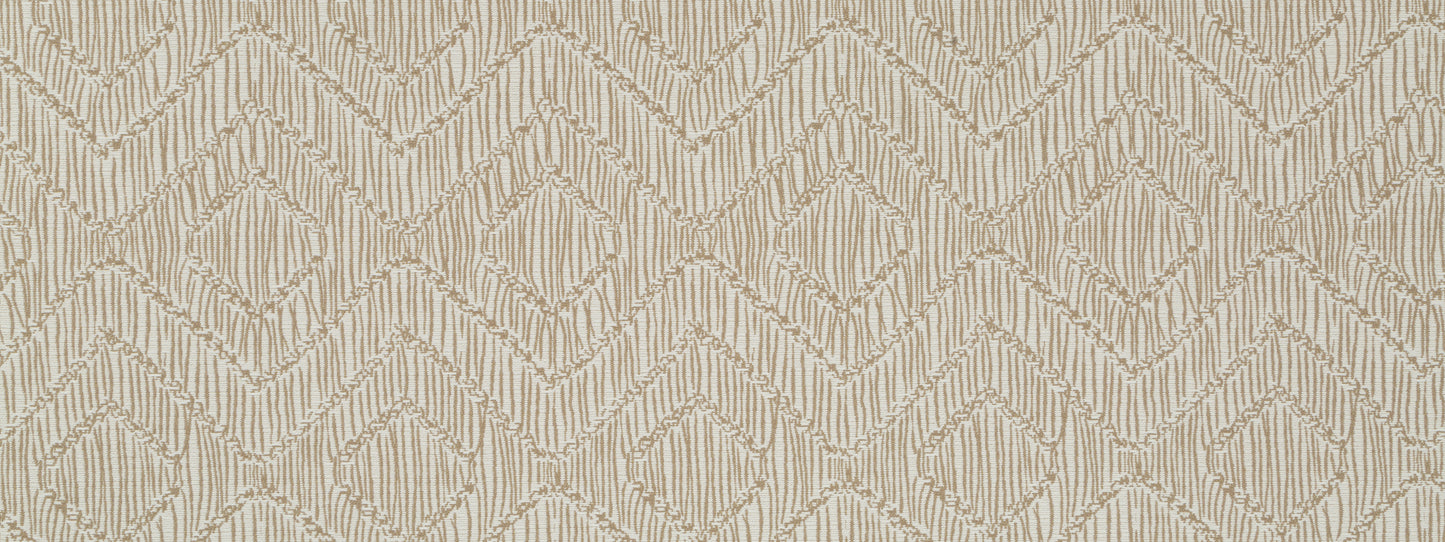 Robert Allen @ Home Rattan Geo Bk | Linen Upholstery - 257299