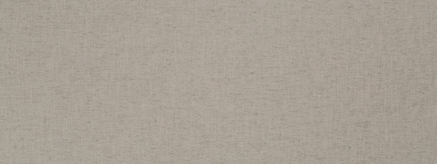 Beige linen-texture upholstery fabric with natural fibers and subtle weave.