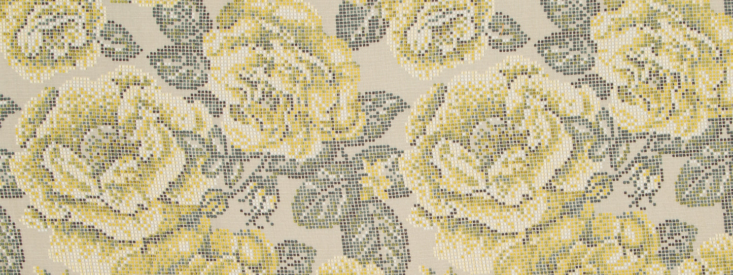 Robert Allen Contract Rose Pixel | Citrus Upholstery - 257589