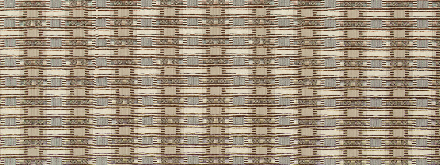 Robert Allen Taureg Weave | Carob Upholstery - 258743