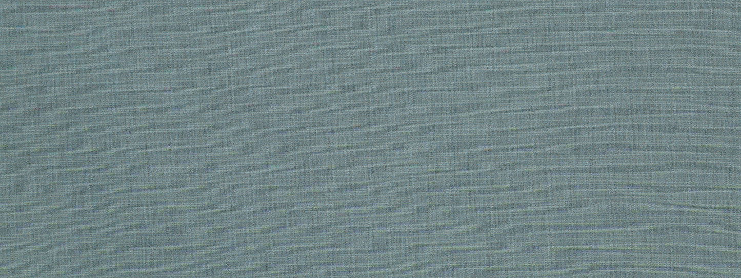 Teal-blue linen-like woven fabric texture, close-up.