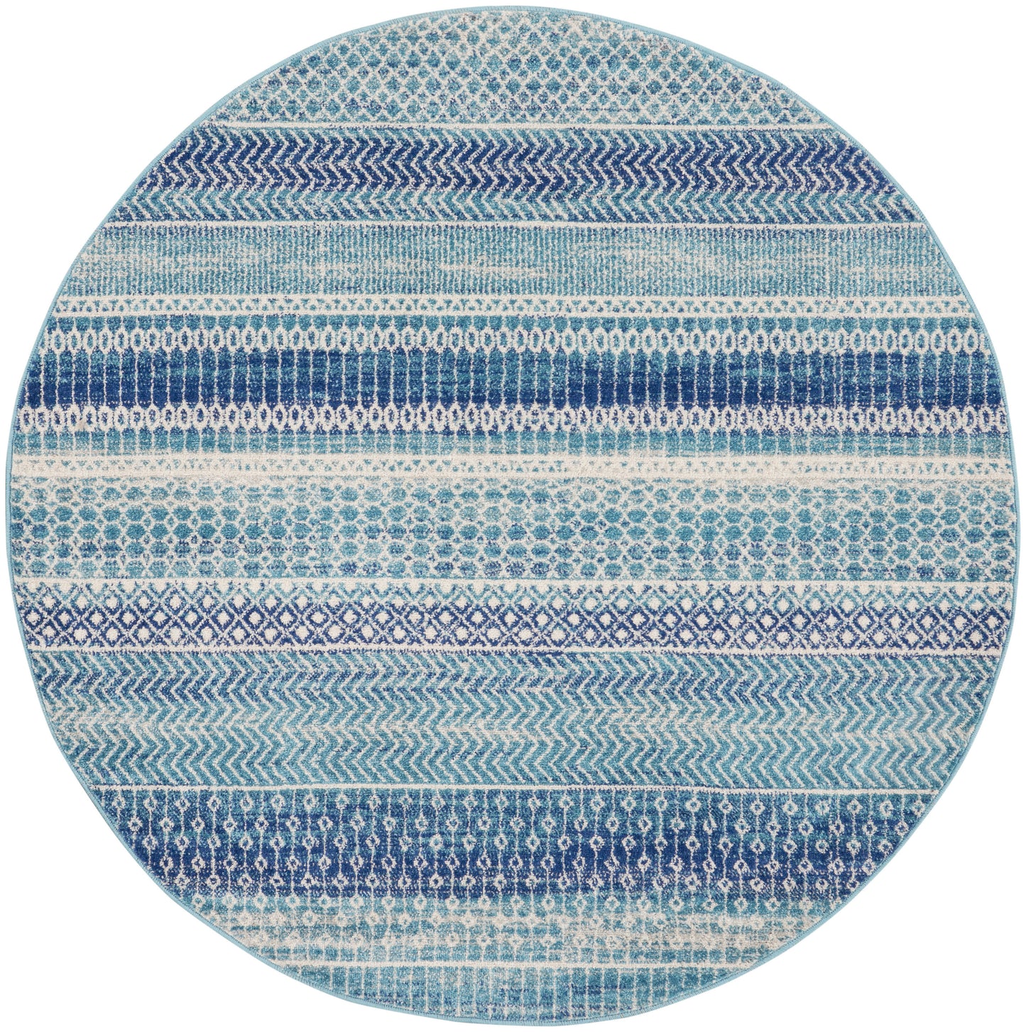 Nourison Rugs Nourison Home Bohemian 5' X Round - 099446853073