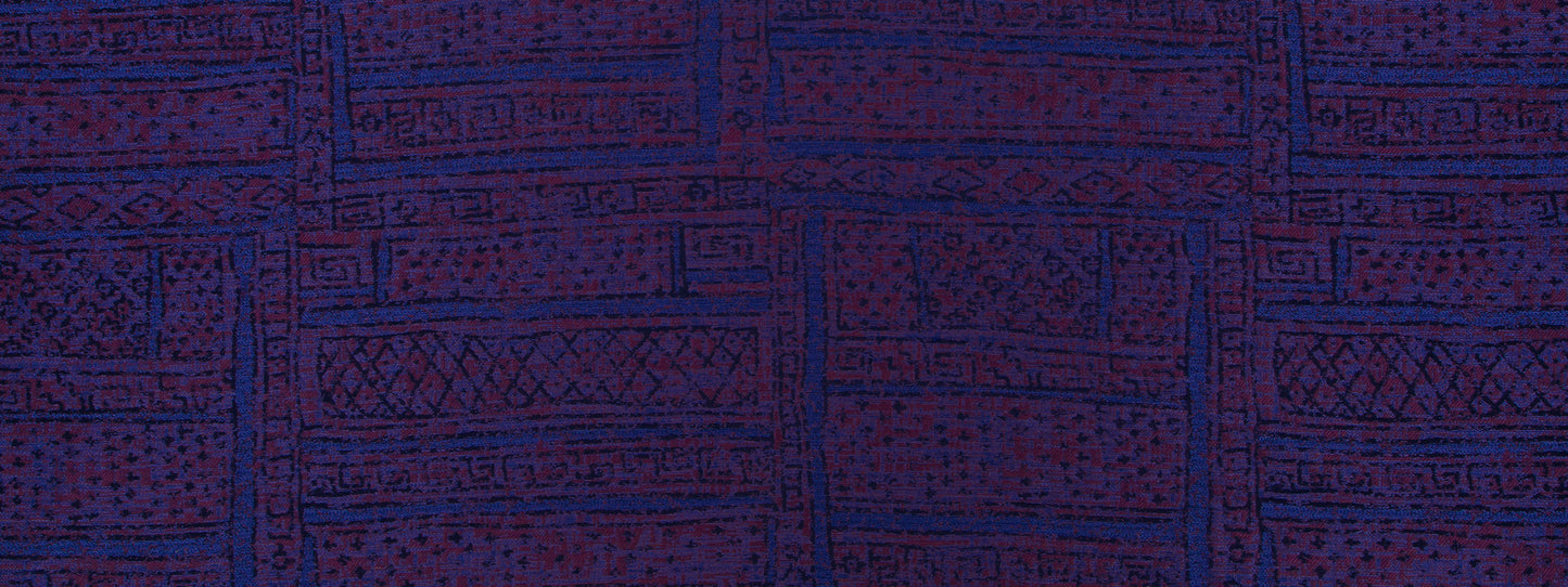 Beacon Hill Paracas Grid | Deep Purple Multipurpose - 260477