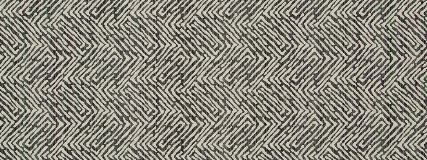 Robert Allen @ Home Randili Maze | Charcoal Upholstery - 260508
