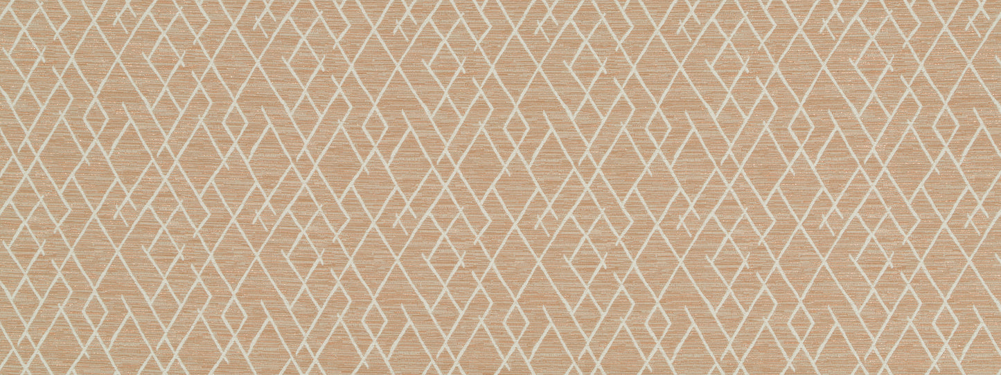 Robert Allen Broken Trellis | Tea Upholstery - 262703