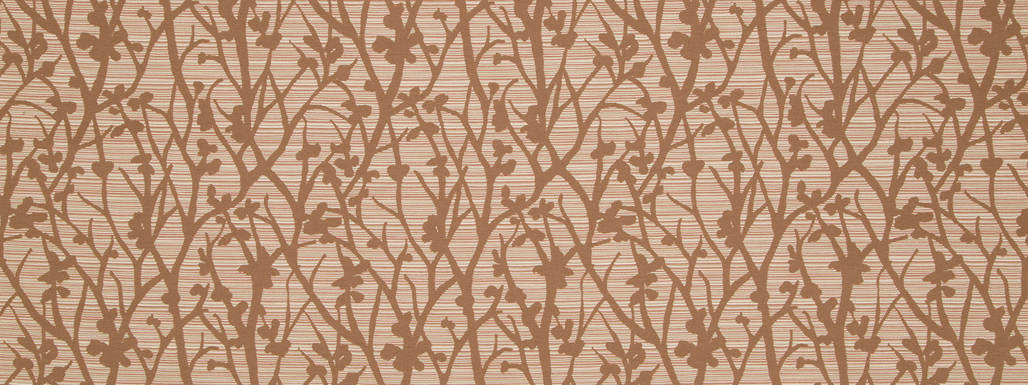 Robert Allen Contract Dogwood Branch | Terracotta Upholstery - 263139