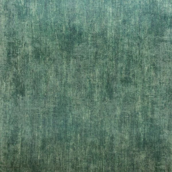 Emerald-green textured wallcovering with a velvet-like finish and mottled shading; suitable for walls.