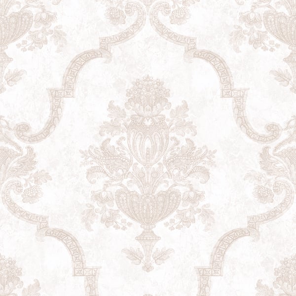 Galerie Wallcoverings Azulejo Damask Galerie Wallcoverings Pink - 26857