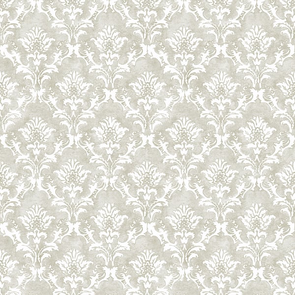Galerie Wallcoverings Azulejo Damask Galerie Wallcoverings Beige - 26861