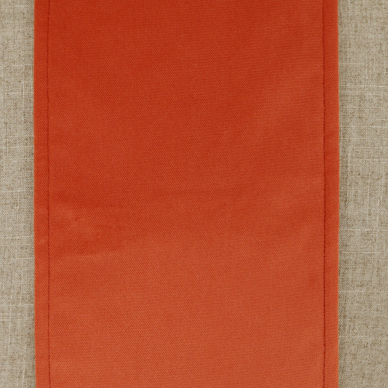 D.V. KAP HOME 24" x 24" Jefferson Pillow - Mango Band / Ribbon - 2690-M-2424