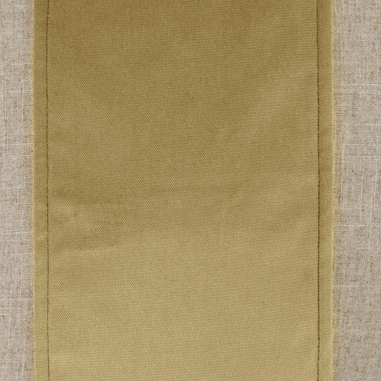 D.V. KAP HOME 24" x 24" Jefferson Pillow - Maize Band / Ribbon - 2690-MZ-2424