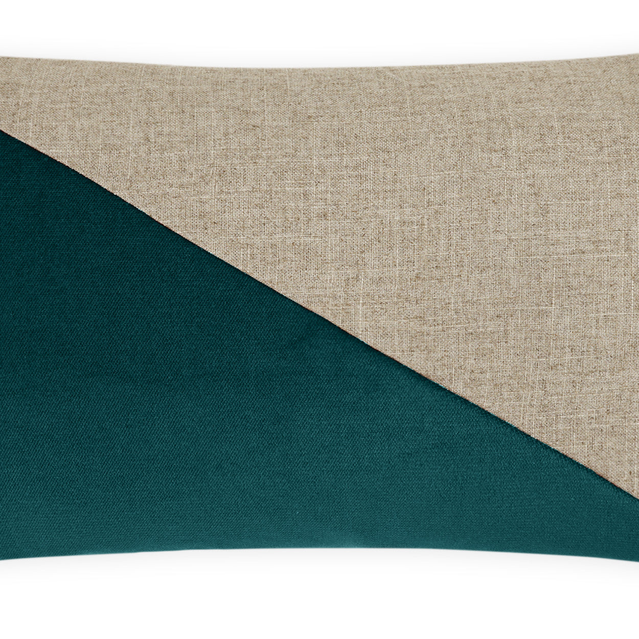 D.V. KAP HOME 14" x 24" Jefferson Lumbar Pillow - Laguna Color block - 2691-LG-1424