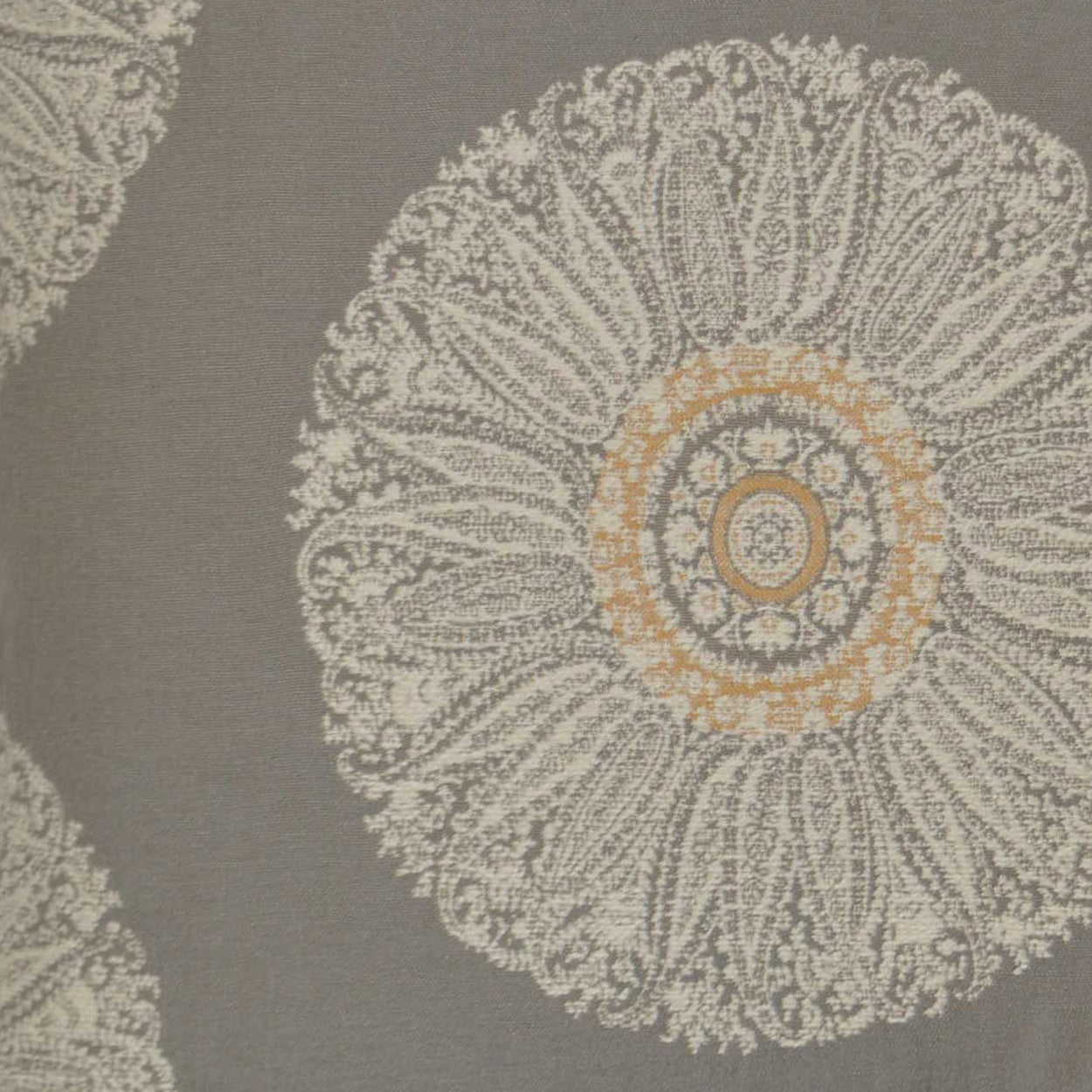 D.V. KAP HOME 24" x 24" Crillon Pillow - Grey Floral - 2693-G-2424