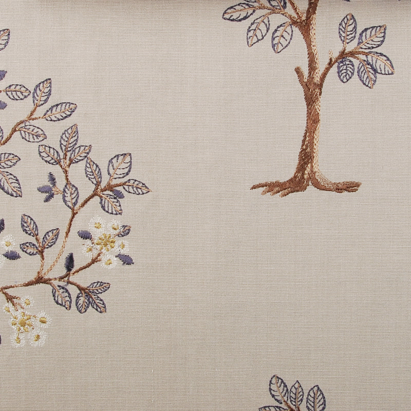 Duralee Monogram 190145H | 108-Blue/Brown Upholstery - 269381