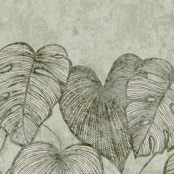 Galerie Wallcoverings Julie Feels Home Monstera Lf Galerie Wallcoverings Green - GH26973-23