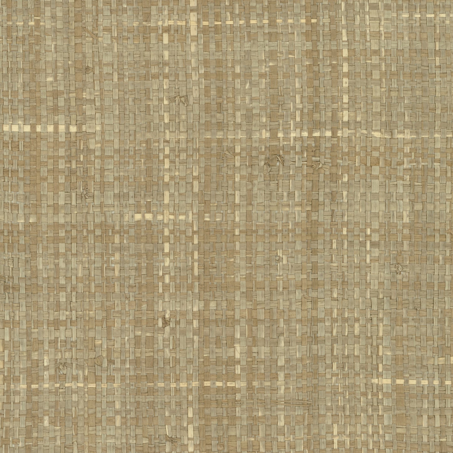 JF Fabrics -Wallpaper 2700 33 Wallpaper Brown, Taupe, Mink Grasscloth - 8937233 WF9061