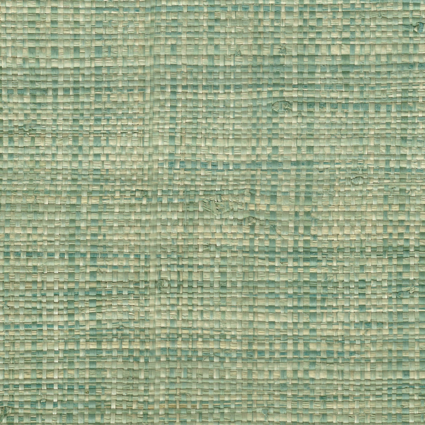 JF Fabrics -Wallpaper 2700 64 Wallpaper Aqua, Seafoam, Turquoise Grasscloth - 8937264 WF9061