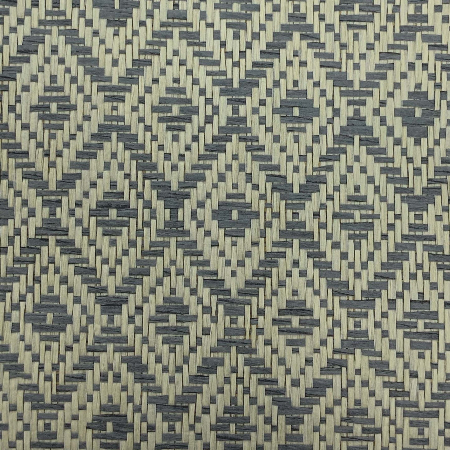 JF Fabrics -Wallpaper 2706 67 Wallpaper Navy, Blue, Cream Paperweave - 8937867 WF9061