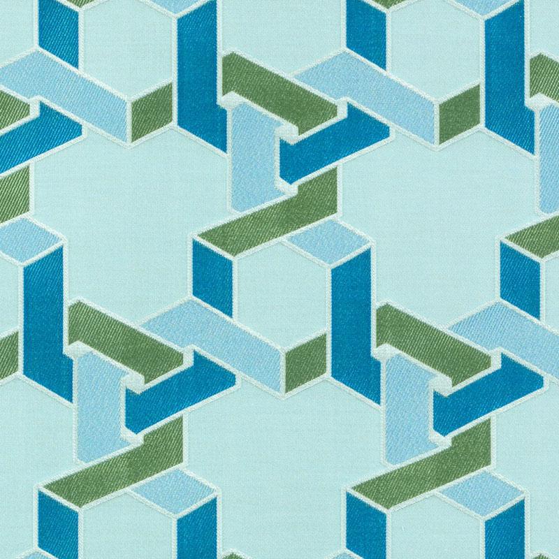Duralee 15649 | 601-Aqua/Green Upholstery - 273934